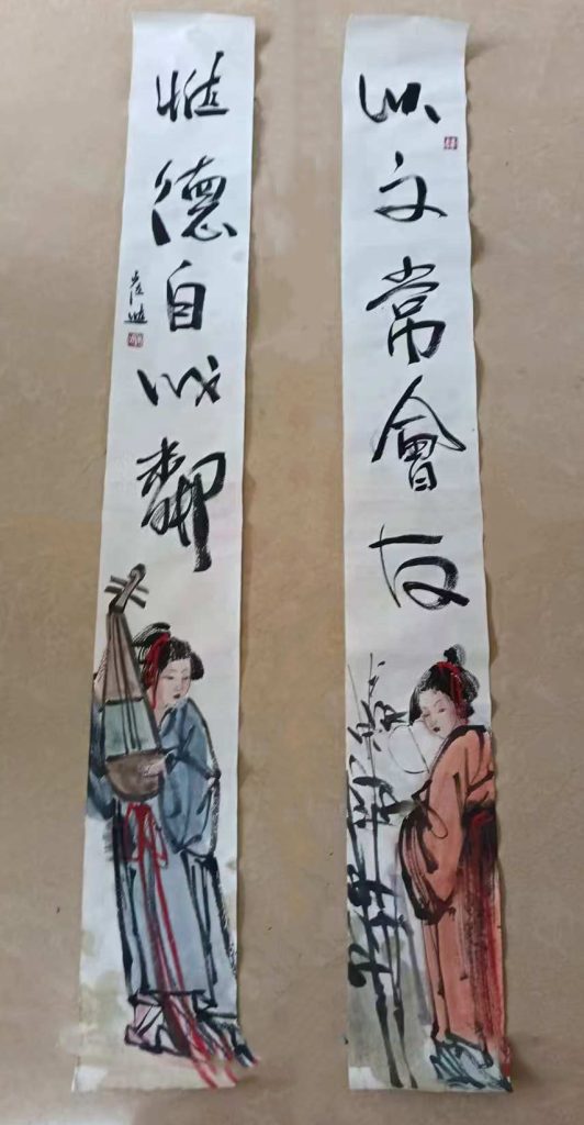 图片[1]-崔进仕女图-国博文物