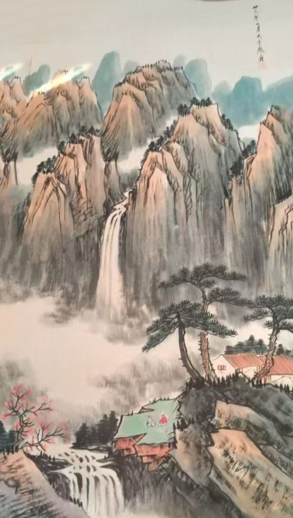 图片[1]-张大千山水-国博文物