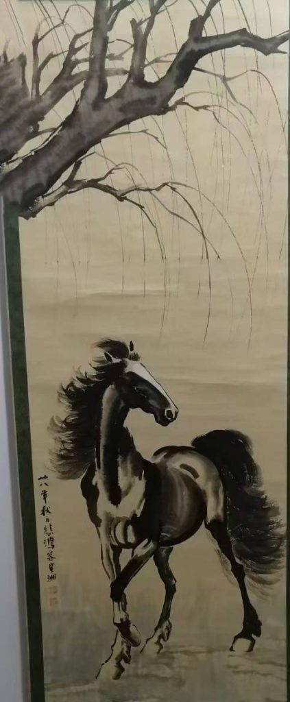 图片[1]-徐悲鸿马-国博文物