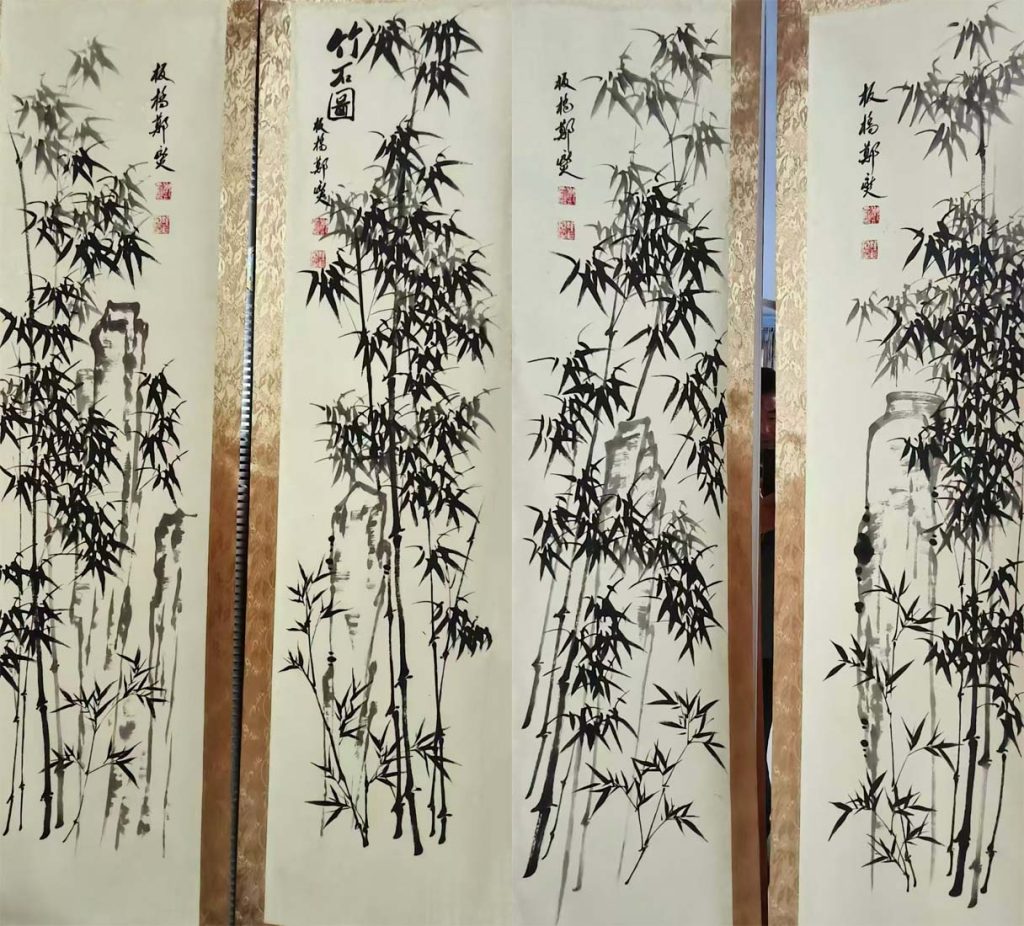 图片[1]-郑板桥竹子-国博文物