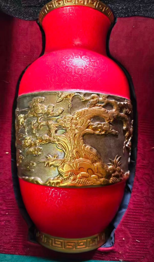 图片[1]-雍正年制瓷瓶-国博文物