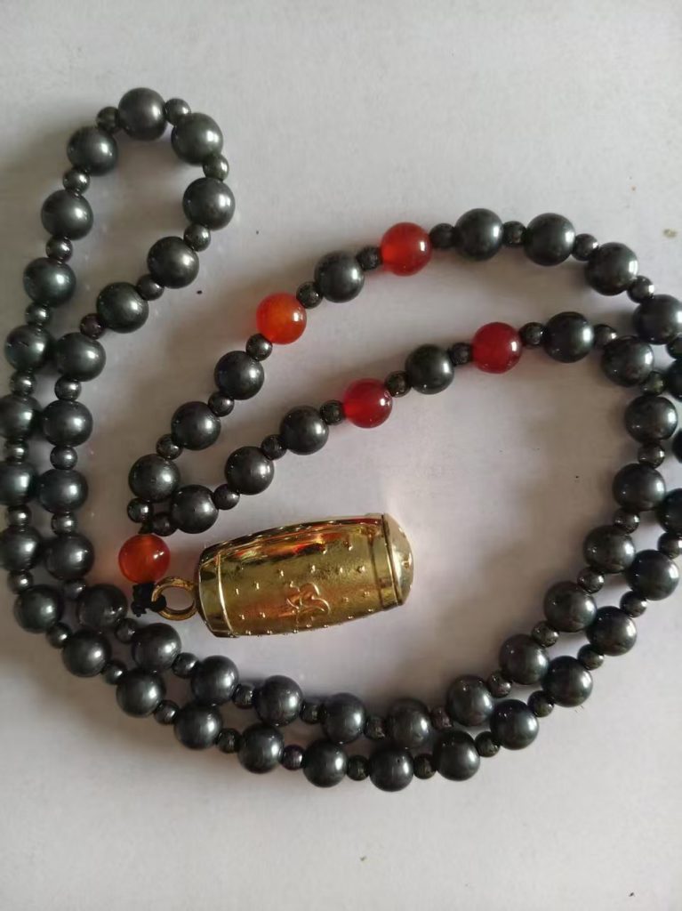 图片[1]-黑曜石吊坠-国博文物