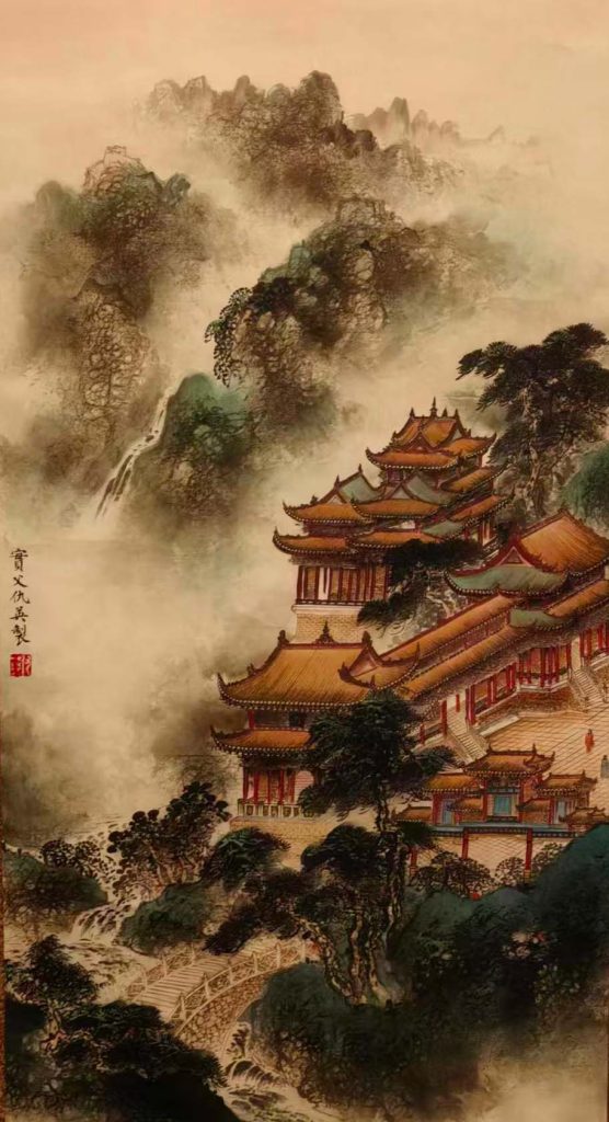 图片[1]-仇英山水-国博文物