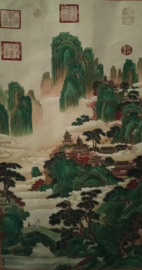 图片[1]-唐寅山水-国博文物