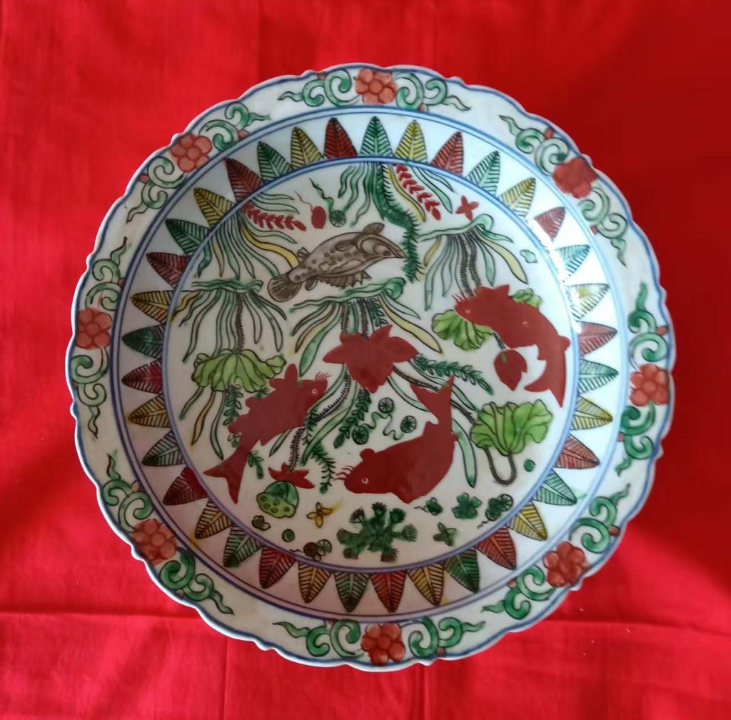 图片[1]-大明万历年制瓷盘-国博文物