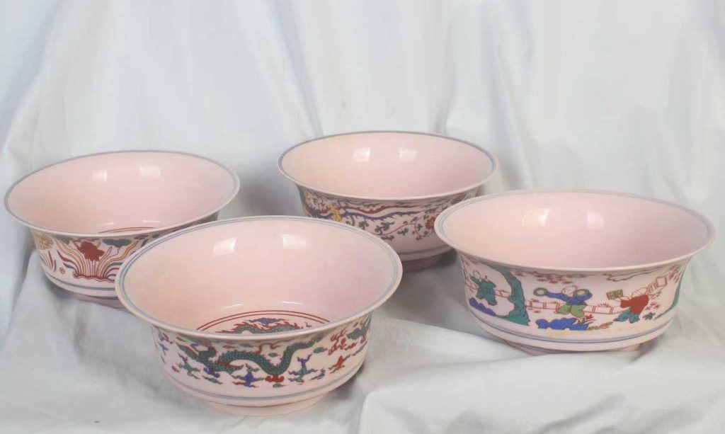 图片[1]-大明成化年制斗彩高脚杯-国博文物