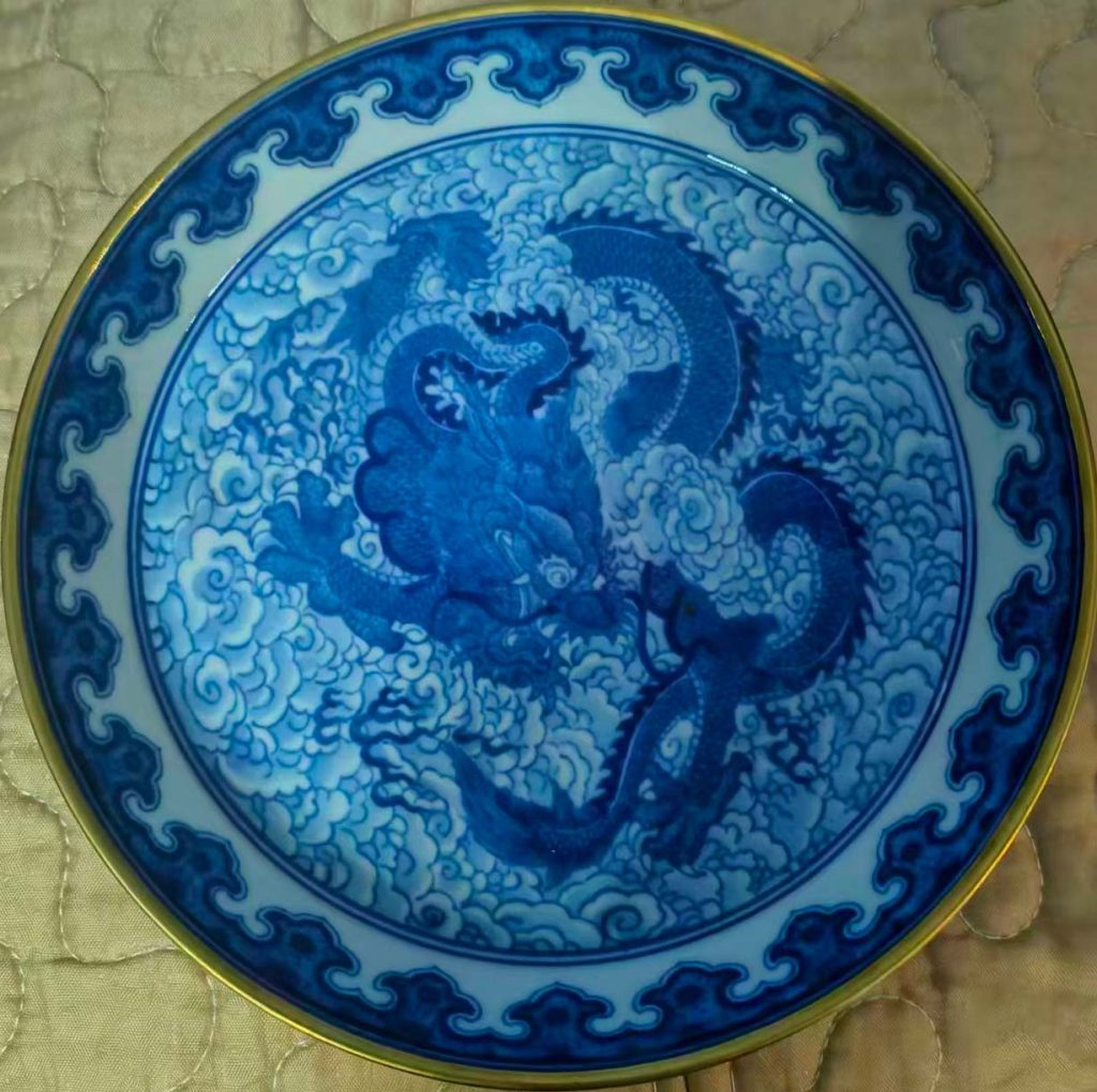 图片[1]-大清雍正年制瓷盘-国博文物