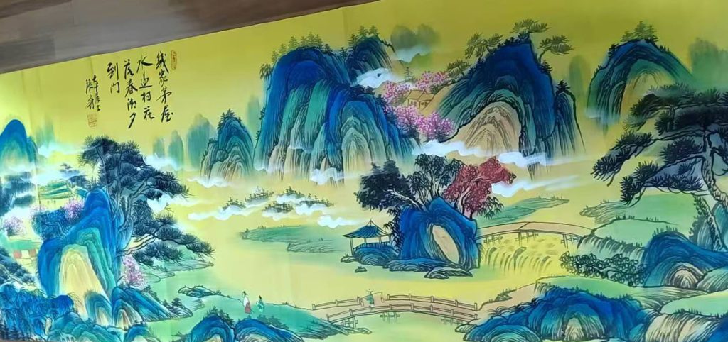 图片[1]-张大千山水-国博文物