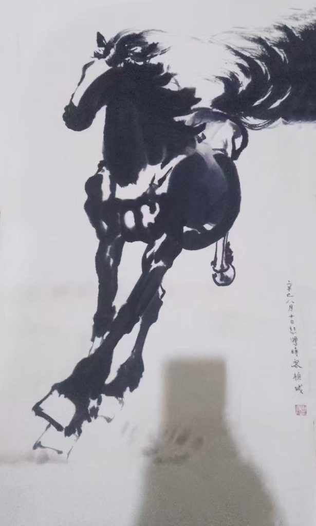 图片[1]-徐悲鸿马-国博文物