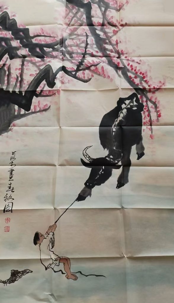 图片[1]-李可染牧牛图-国博文物