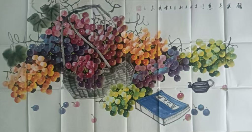 图片[1]-王雪涛硕果累累-国博文物