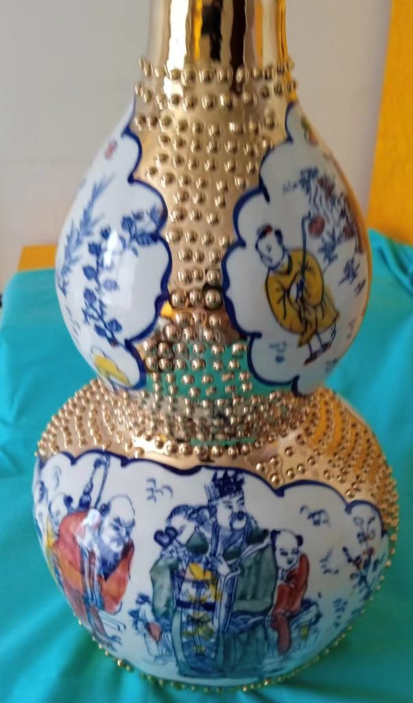 图片[1]-白浒孤窑葫芦瓶-国博文物