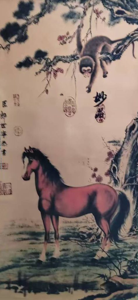 图片[1]-郎世宁马上封侯-国博文物