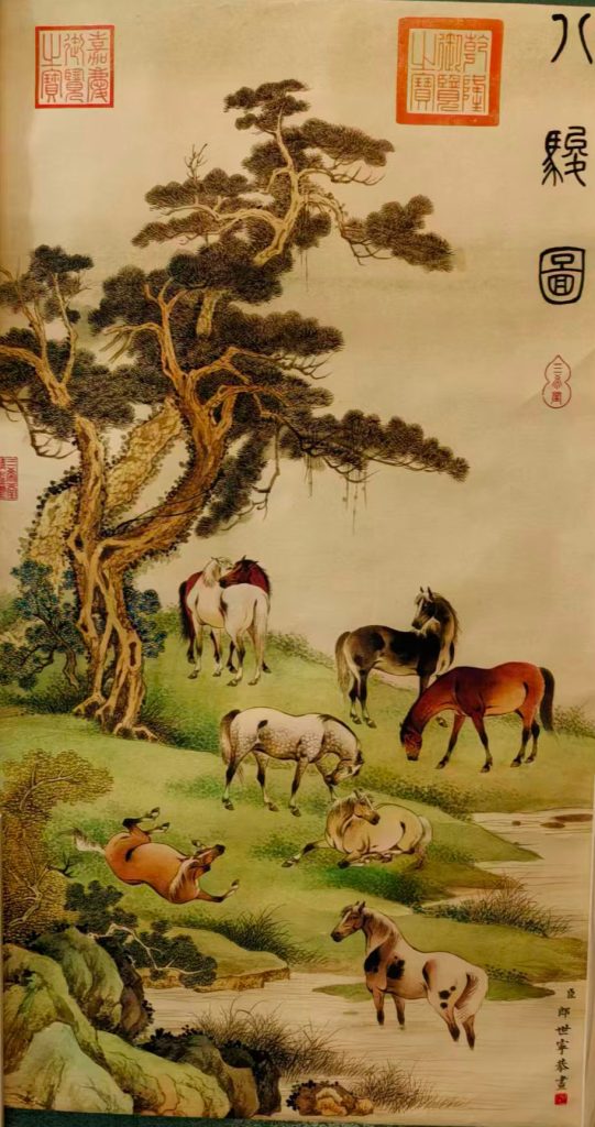 图片[1]-郎世宁马-国博文物