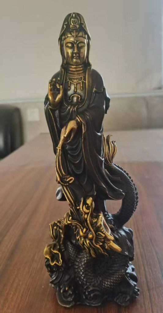 图片[1]-降龙观音菩萨像-国博文物