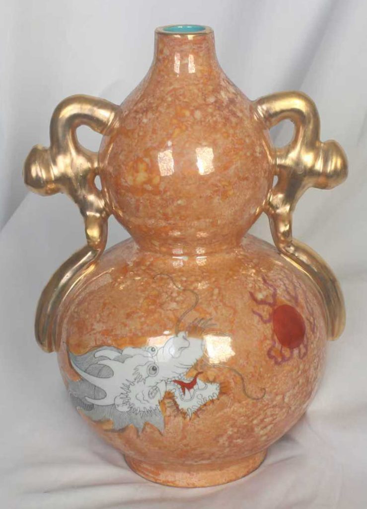 图片[1]-雍正年制双耳葫芦瓶-国博文物