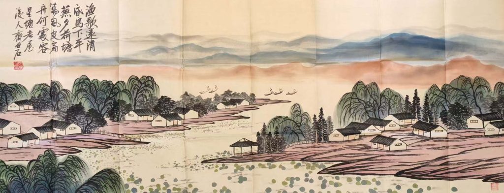 图片[1]-齐白石山水-国博文物