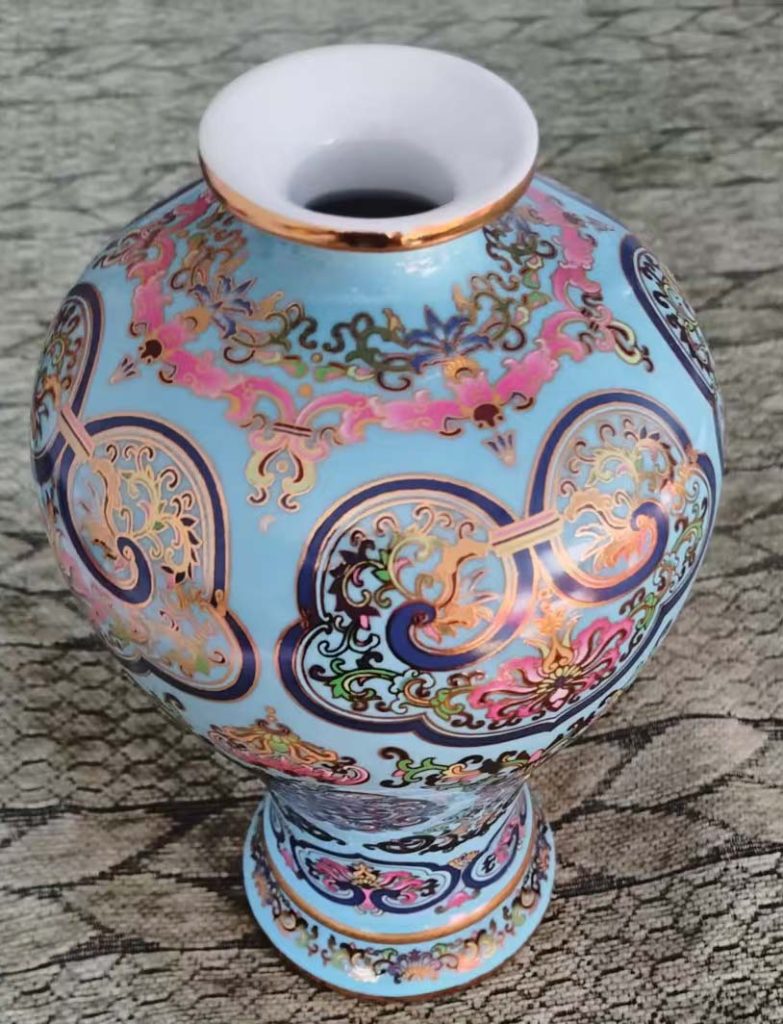 图片[1]-乾隆御制插花梅花瓶-国博文物