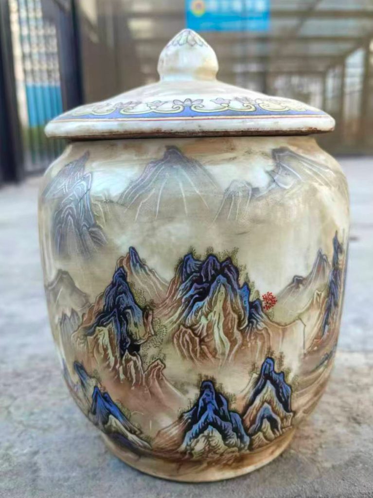 图片[1]-同治年制瓷罐-国博文物