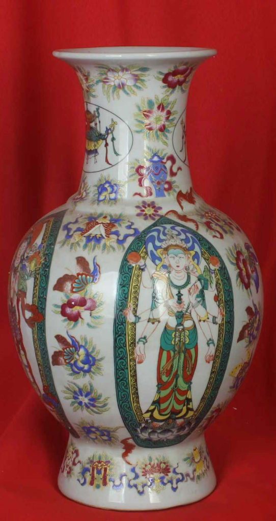 图片[1]-大清康熙年制粉彩瓷瓶-国博文物