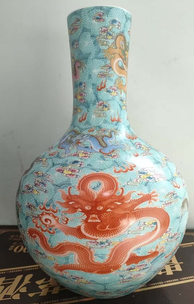 图片[1]-大清康熙年制赏瓶-国博文物