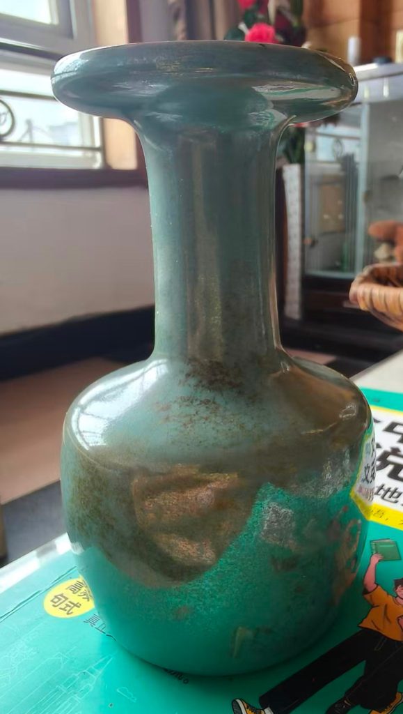 图片[1]-宋钧窑棒槌瓶-国博文物