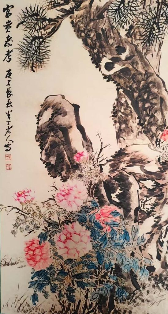 图片[1]-陈半丁花鸟-国博文物