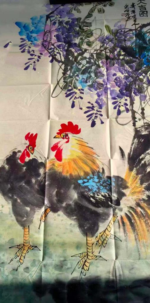 图片[1]-齐白石大吉图-国博文物