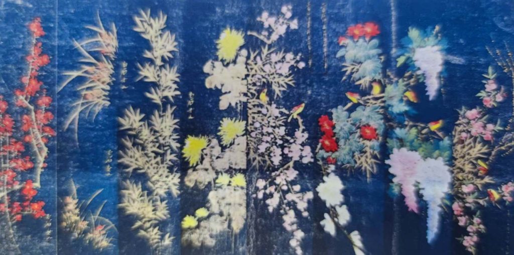 图片[1]-齐白石花鸟八条屏-国博文物