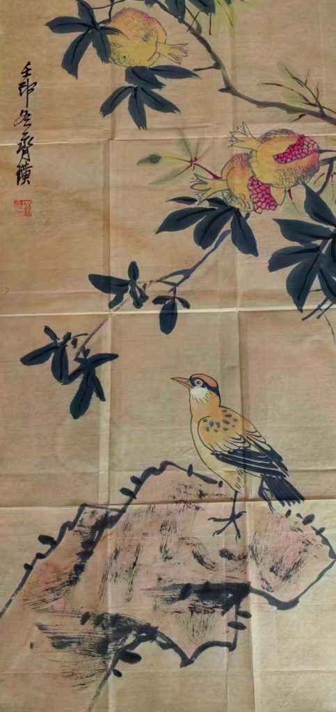 图片[1]-齐白石花鸟-国博文物