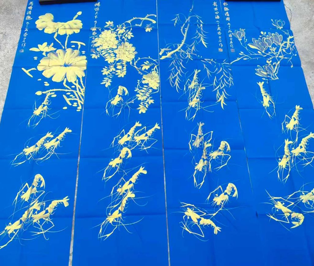 图片[1]-齐白石虾-国博文物