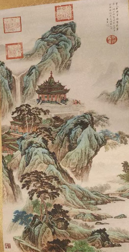 图片[1]-唐寅山水-国博文物