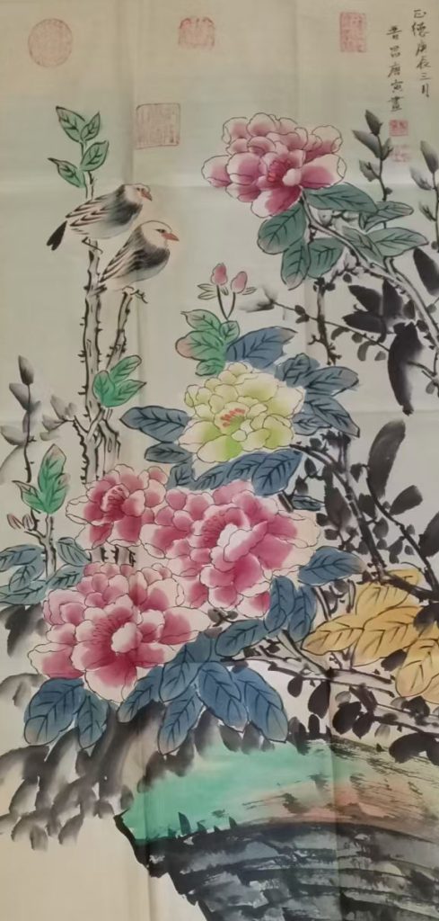 图片[1]-唐寅花鸟-国博文物