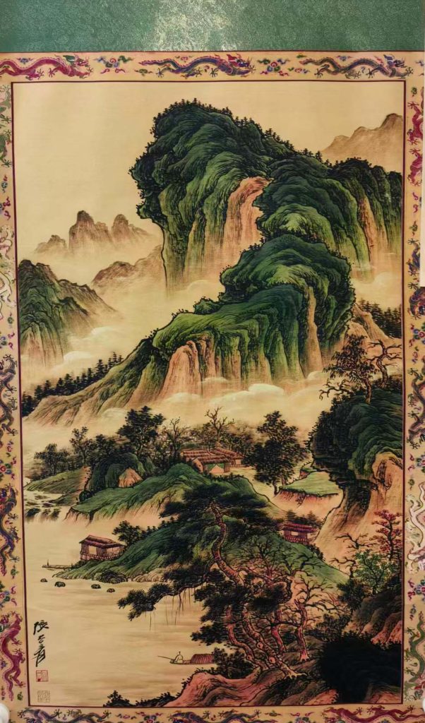 图片[1]-张大千山水-国博文物