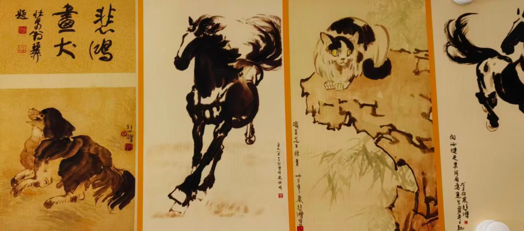 图片[1]-徐悲鸿马册页-国博文物