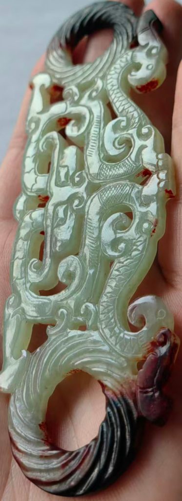 图片[1]-白玉镂空玉佩-国博文物