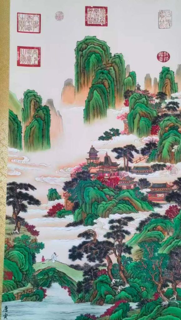 图片[1]-唐寅人间仙境-国博文物