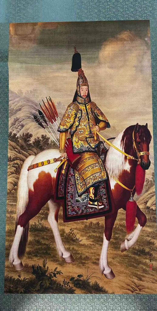 图片[1]-郎世宁兵阅大乾隆-国博文物