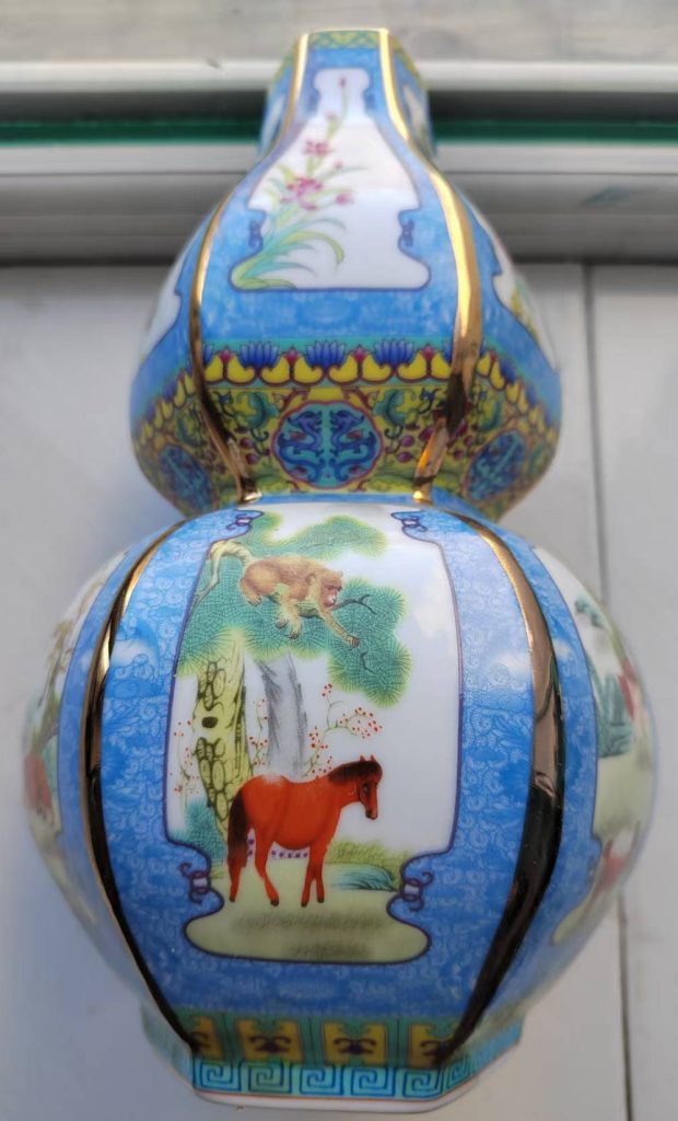 图片[1]-雍正年制珐琅葫芦瓶-国博文物