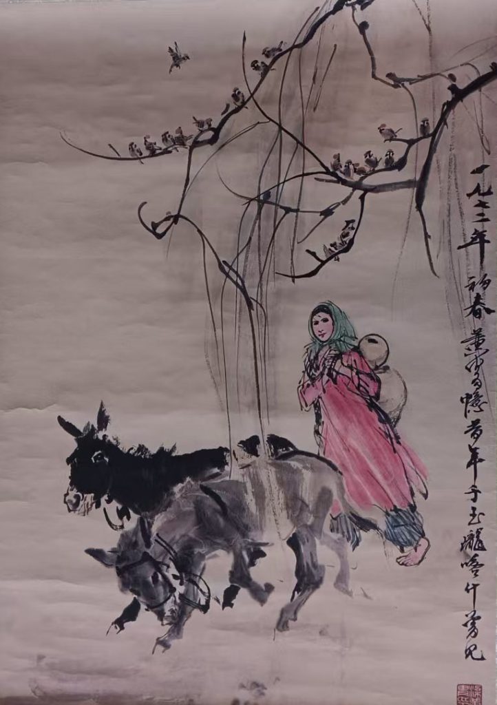 图片[1]-黄胄人物-国博文物