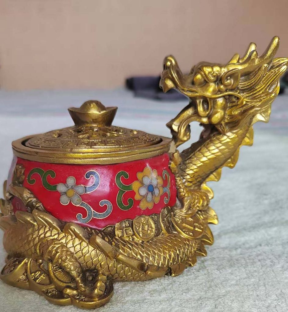 图片[1]-龙形香薰-国博文物