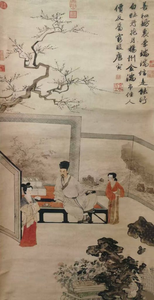 图片[1]-唐寅人物-国博文物