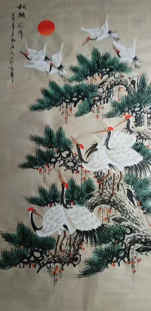 图片[1]-松鹤延年-国博文物