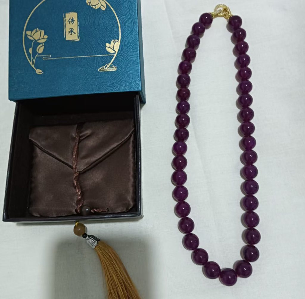 图片[1]-玛瑙玉项链-国博文物