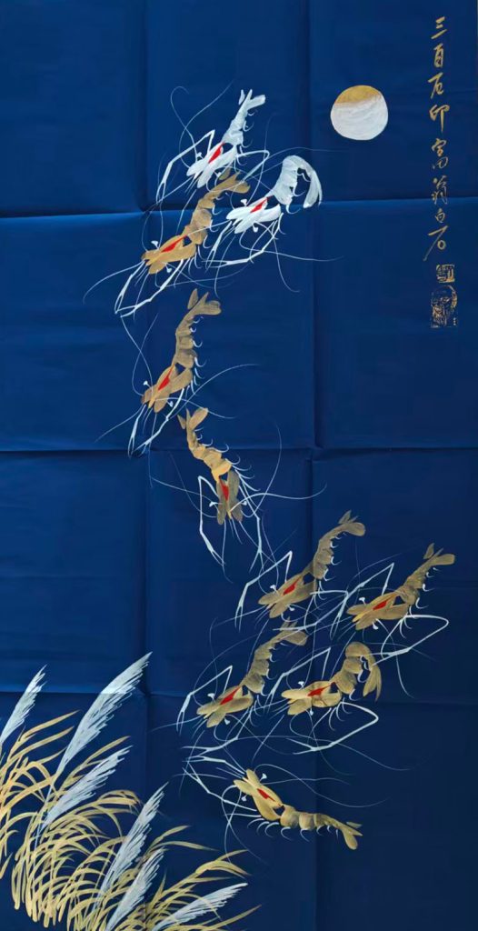 图片[1]-齐白石虾-国博文物